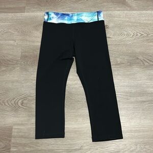 Capri style length, lightweight leggings